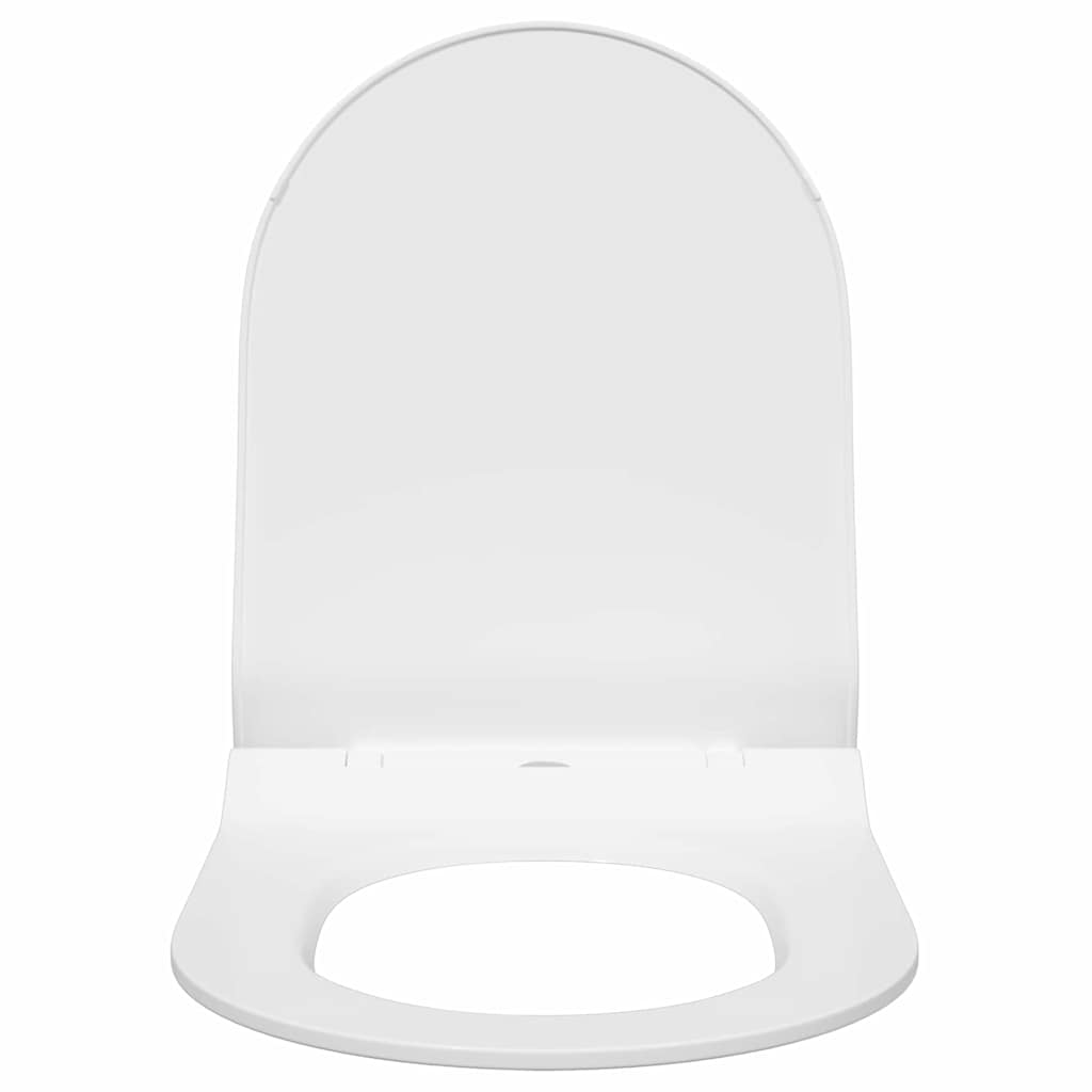 Sedile del WC Regolabile Bianco 50 x 36,5 x 5 cm Polipropilene | homemem39