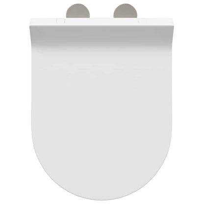 Sedile del WC Regolabile Bianco 50 x 36,5 x 5 cm Polipropilene | homemem39