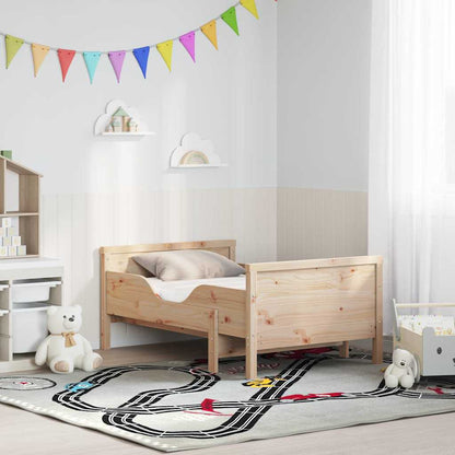 Struttura letto con materasso estensibile Marrone 80 x 200 cm | homemem39