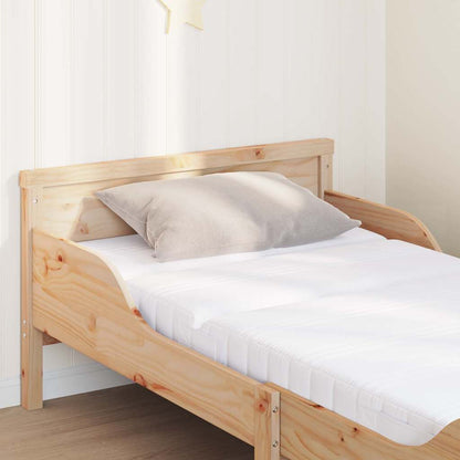 Struttura letto con materasso estensibile Marrone 80 x 200 cm | homemem39
