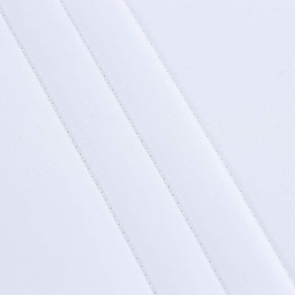 Struttura letto con materasso estensibile Bianco 80 x 200 cm | homemem39