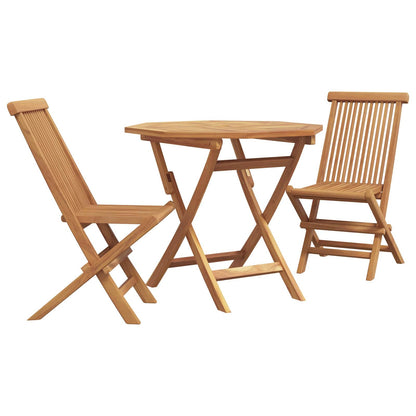 Set da Pranzo per Giardino 3 pcs Marrone | homemem39