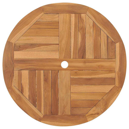 Set da Pranzo per Giardino 3 pcs Marrone Legno massello di teak - homemem39