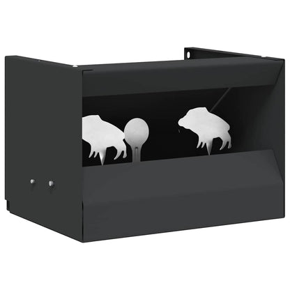 Scatola per trappole per proiettili Nero 29 x 22 x 20 cm