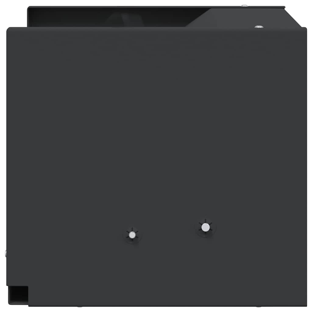 Scatola per trappole per proiettili Nero 29 x 22 x 20 cm | homemem39