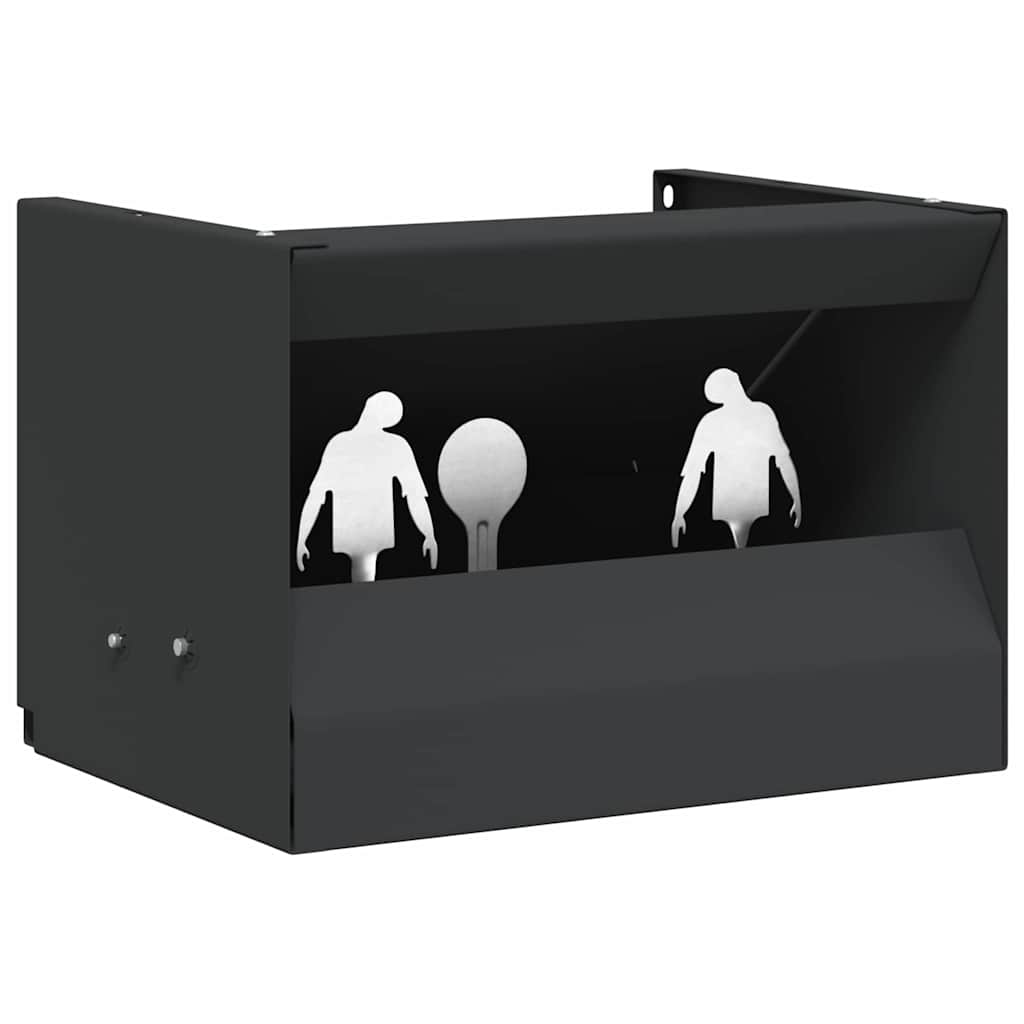 Scatola per trappole per proiettili Nero 29 x 22 x 20 cm | homemem39