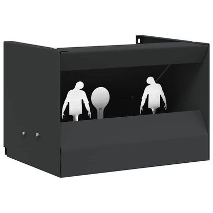 Scatola per trappole per proiettili Nero 29 x 22 x 20 cm | homemem39