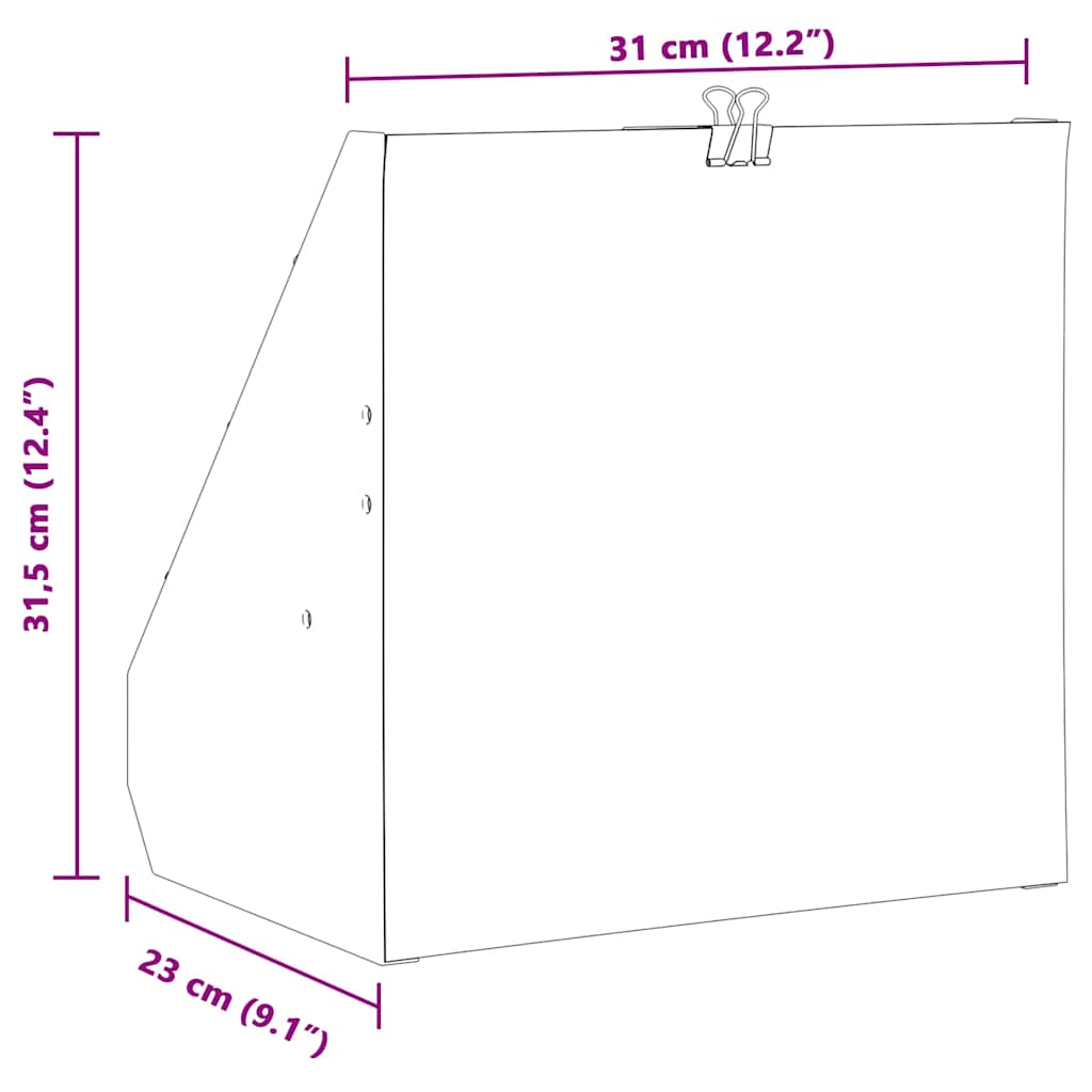Trappola per pallini Nero 31 x 23 x 31,5 cm Acciaio | homemem39