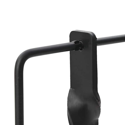 Bersaglio che si ripristina Nero 26 x 13 x 31 cm Acciaio | homemem39