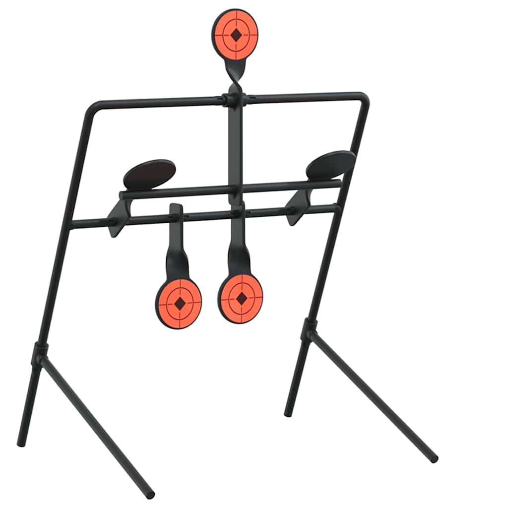 Bersaglio che si ripristina Nero 40 x 34 x 53 cm Acciaio | homemem39