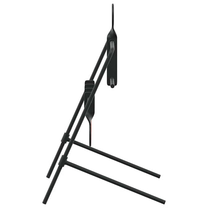 Bersaglio che si ripristina Nero 40 x 34 x 53 cm Acciaio