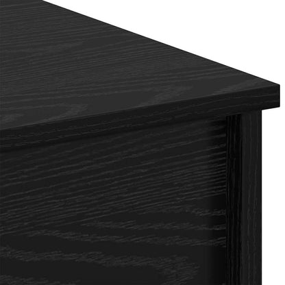Tavolino da salotto Rovere Nero 80 x 50,5 x 41,5 cm
