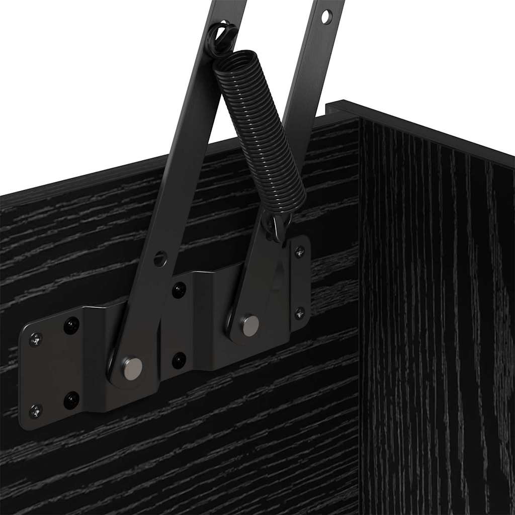 Tavolino da salotto Rovere Nero 102 x 50,5 x 46,5 cm