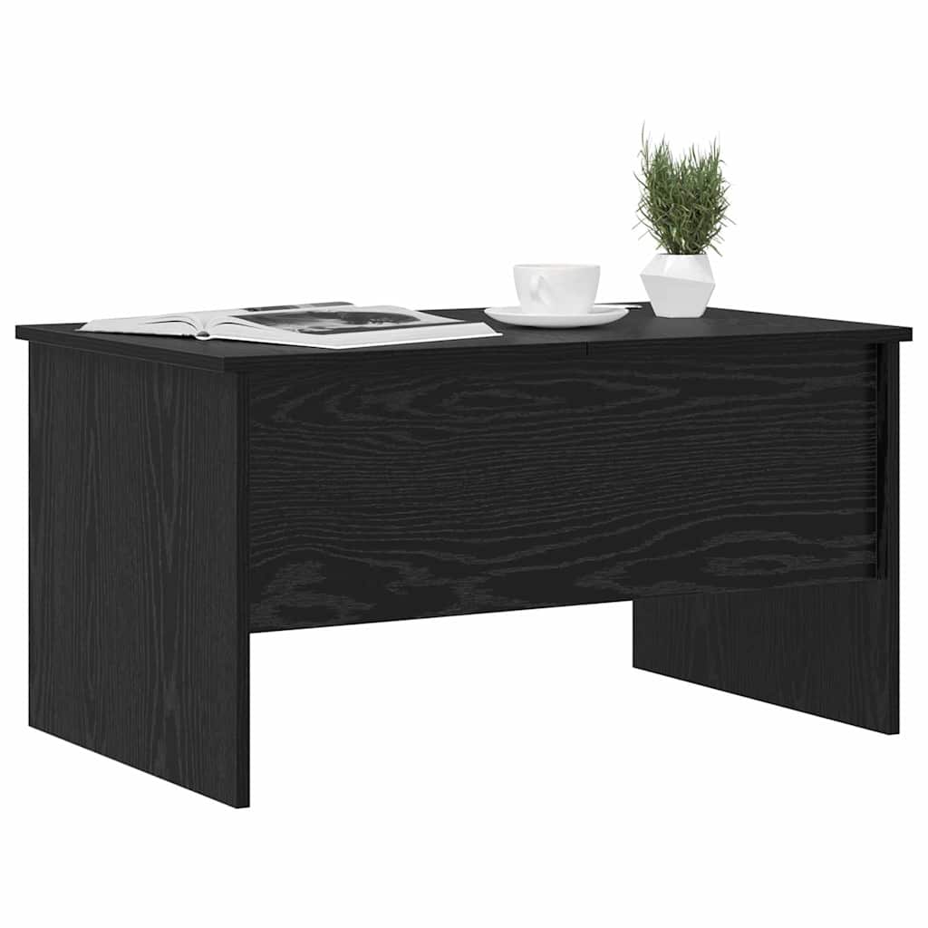 Tavolino da salotto Rovere Nero 102 x 50,5 x 46,5 cm