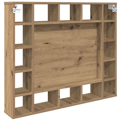Mobiletto per specchio Rovere artigianale 91 x 15 x 76,5 cm | homemem39