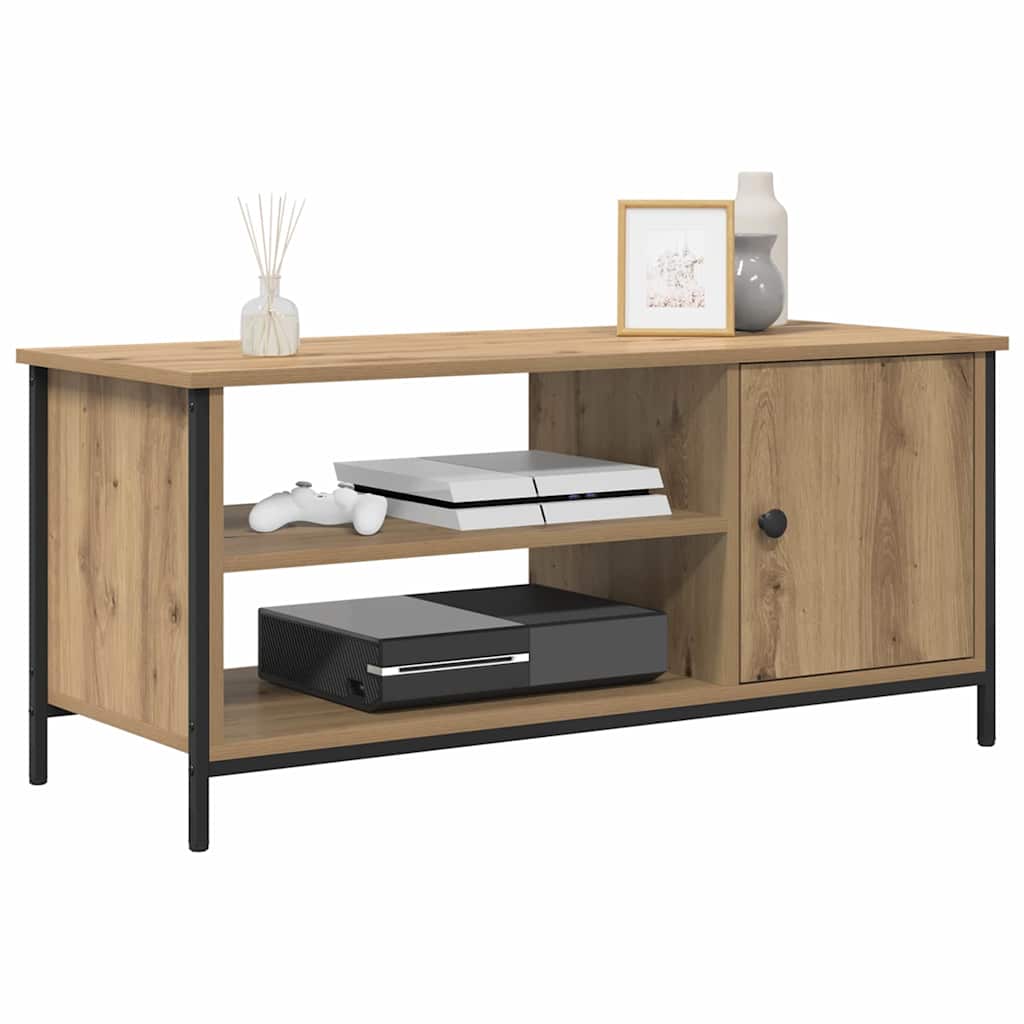 Mobile TV Rovere artigianale 100 x 40 x 45 cm Legno multistrato