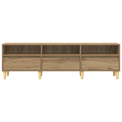 Mobile TV Rovere artigianale 150 x 30 x 45 cm Legno multistrato