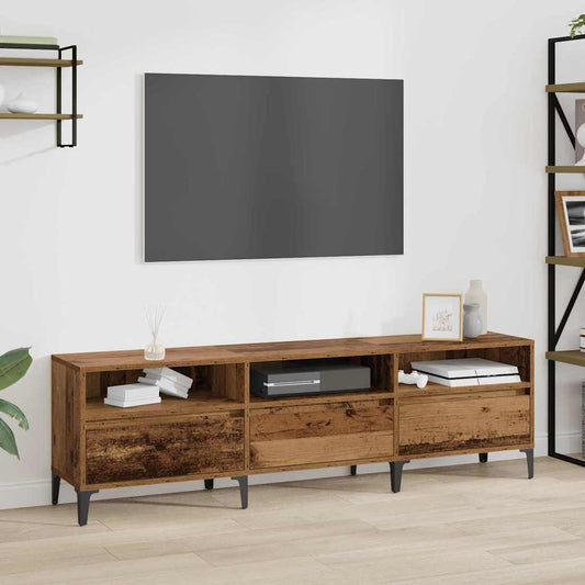 Mobile TV con cassetto Legno vecchio 150 x 30 x 45 cm