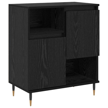 Credenza Rovere Nero 60 x 35 x 70 cm
