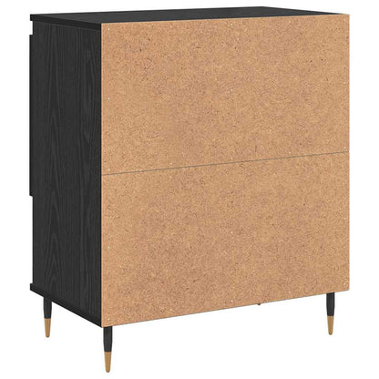 Credenza Rovere Nero 60 x 35 x 70 cm
