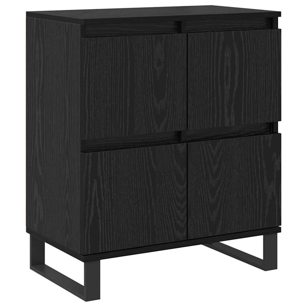 Credenza Rovere Nero 60 x 35 x 70 cm