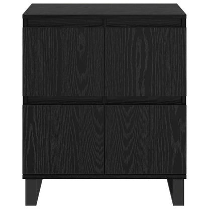 Credenza Rovere Nero 60 x 35 x 70 cm