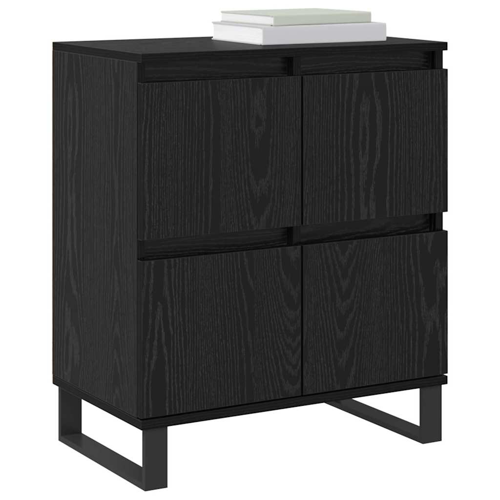 Credenza Rovere Nero 60 x 35 x 70 cm