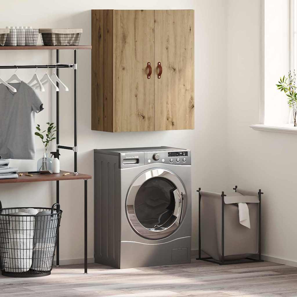 Armadietto a muro Rovere artigianale 69,5 x 34 x 90 cm