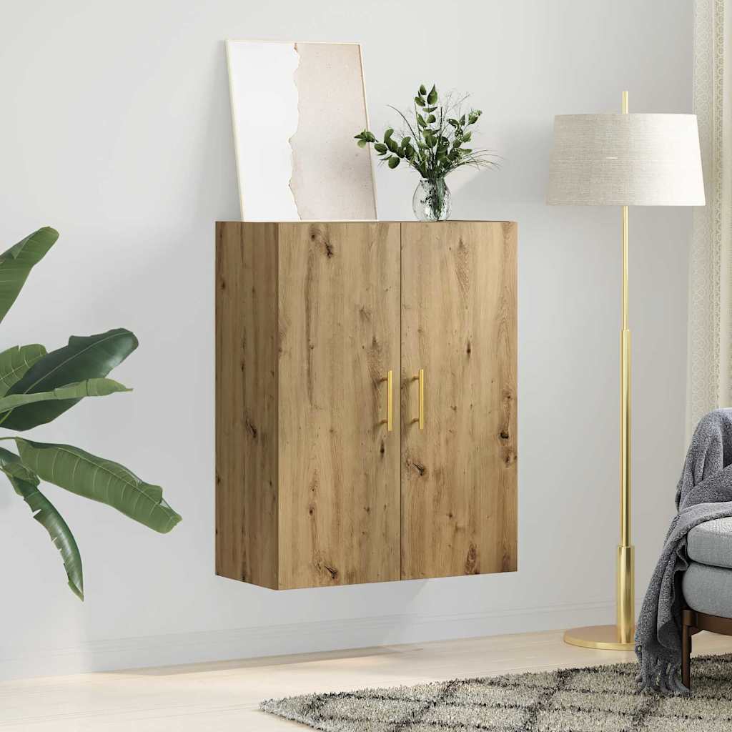 Armadietto a muro Rovere artigianale 69,5 x 34 x 90 cm