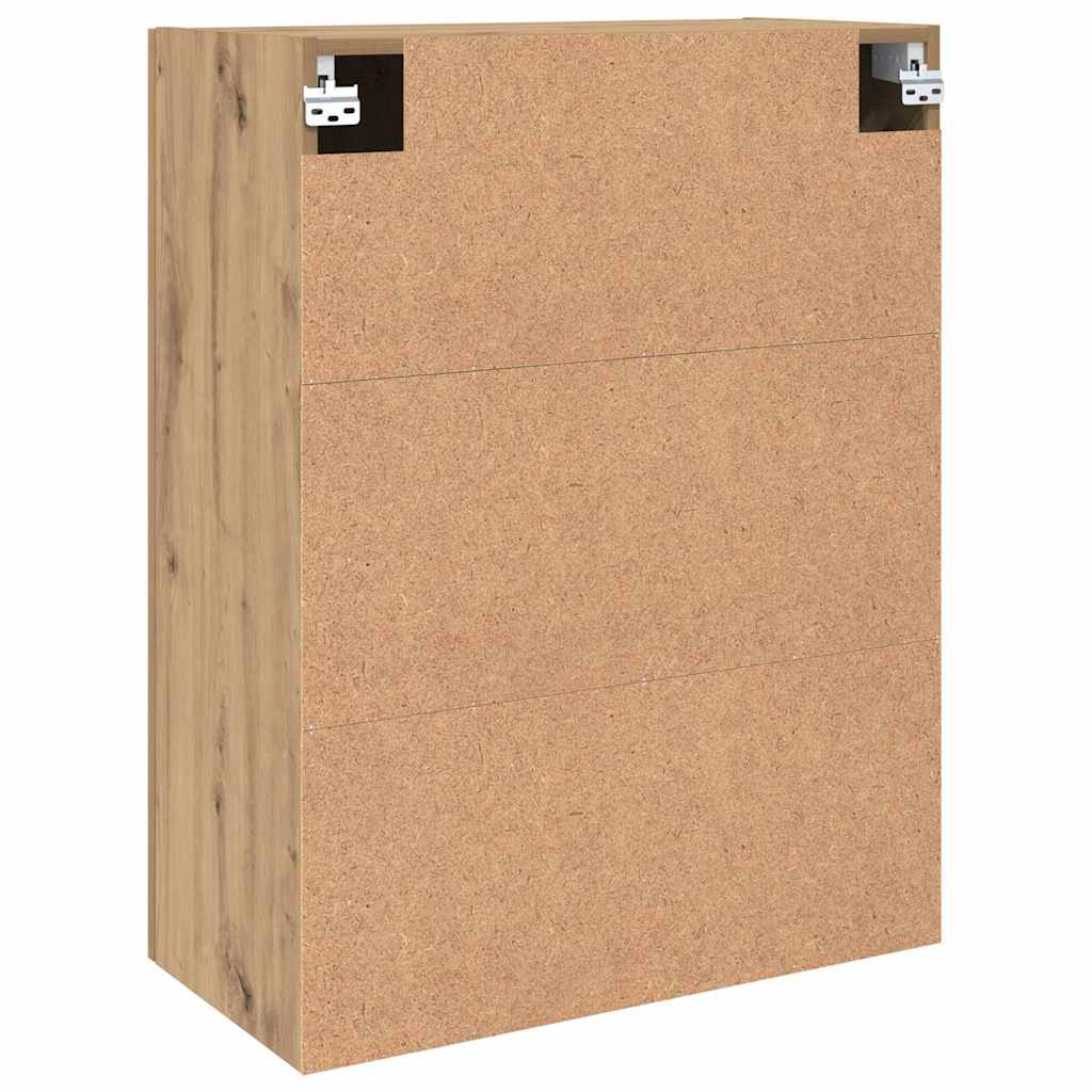 Armadietto a muro Rovere artigianale 69,5 x 34 x 90 cm