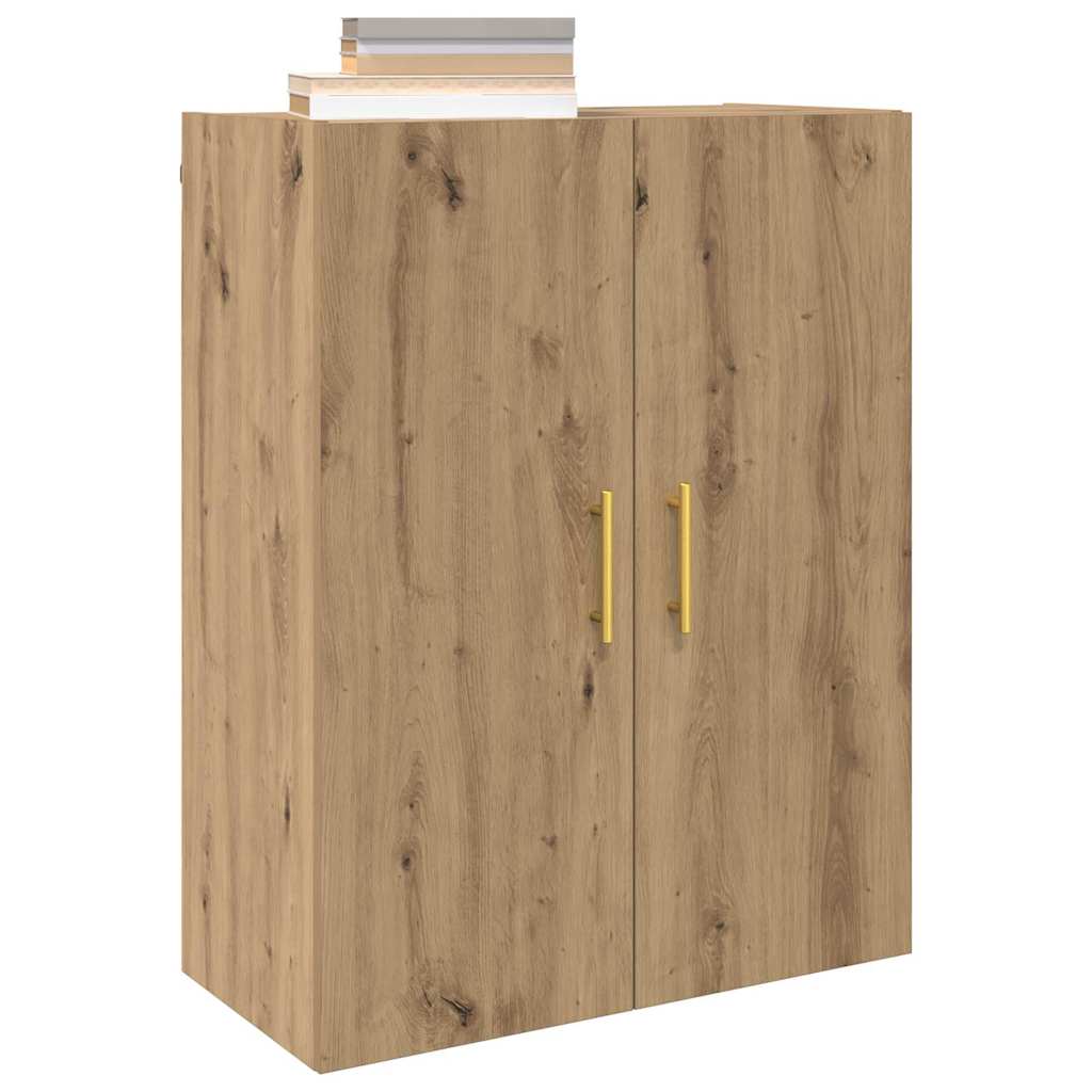 Armadietto a muro Rovere artigianale 69,5 x 34 x 90 cm