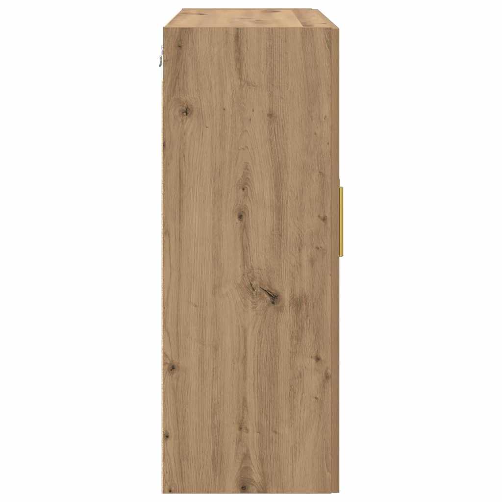 Armadietto a muro Rovere artigianale 69,5 x 34 x 90 cm