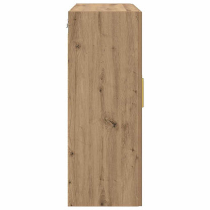 Armadietto a muro Rovere artigianale 69,5 x 34 x 90 cm