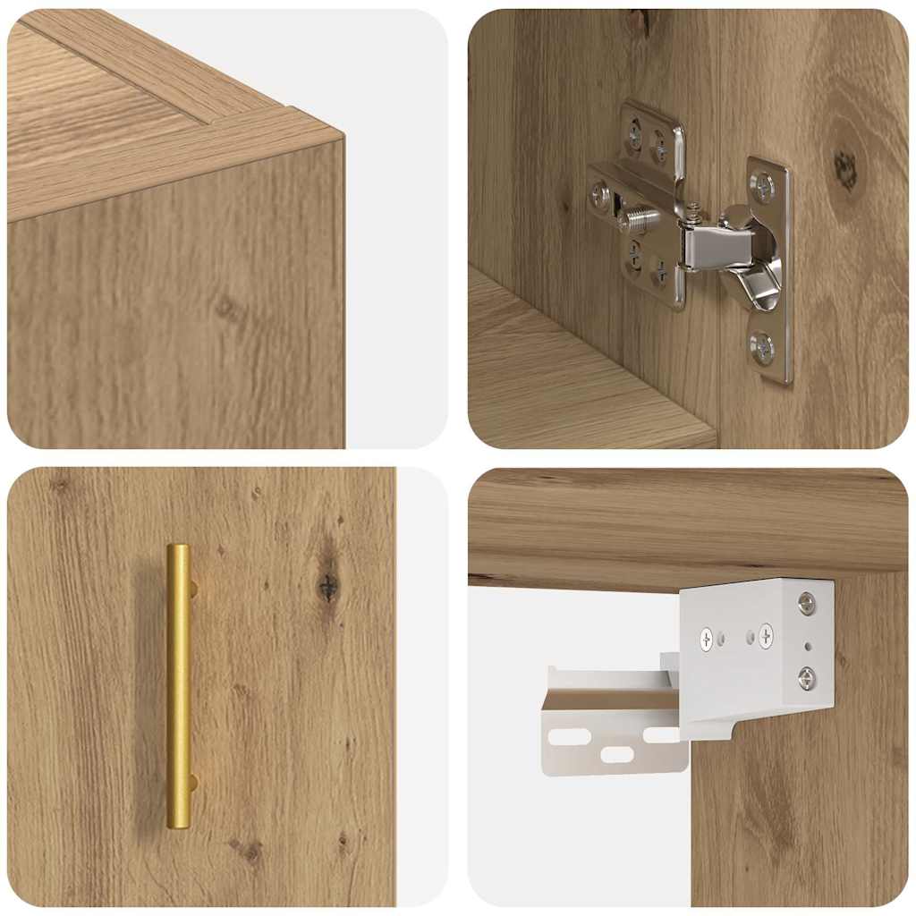 Armadietto a muro 60 x 31 x 70 cm Legno ingegnerizzato | homemem39