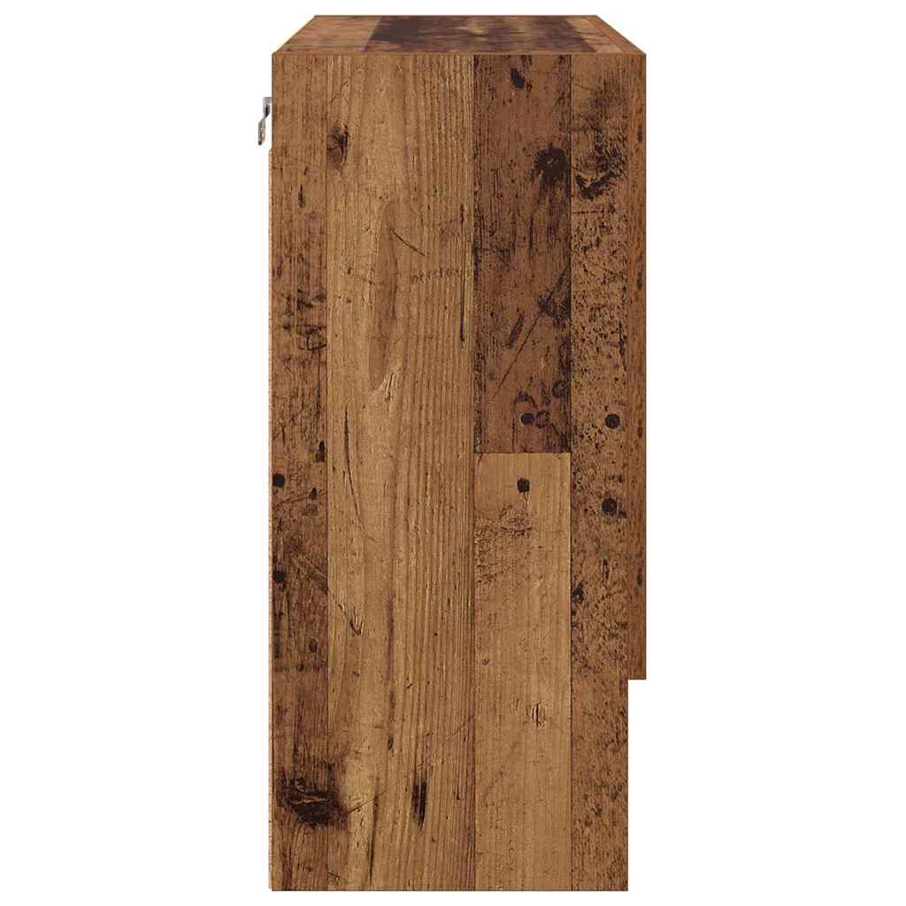 Mobiletto a muro Legno vecchio 60 x 31 x 70 cm