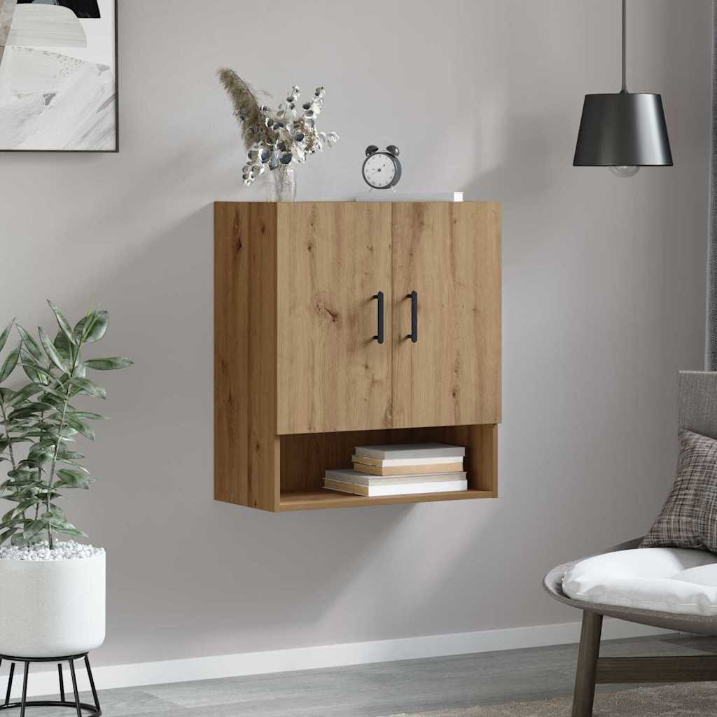 Mobiletto a muro Rovere artigianale 60 x 31 x 70 cm | homemem39