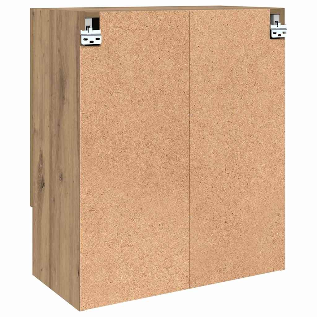 Mobiletto a muro Rovere artigianale 60 x 31 x 70 cm | homemem39