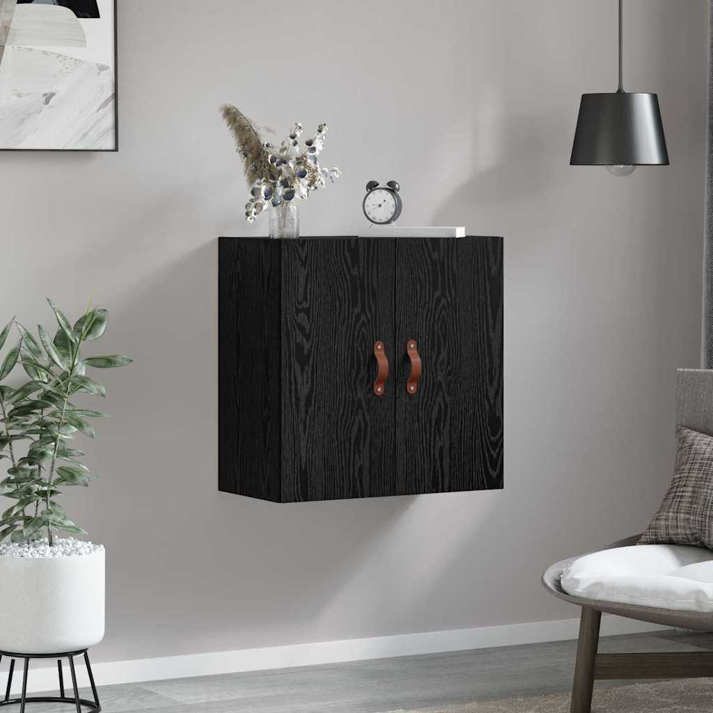 Armadietto a muro Rovere nero 60 x 31 x 60 cm Legno multistrato | homemem39