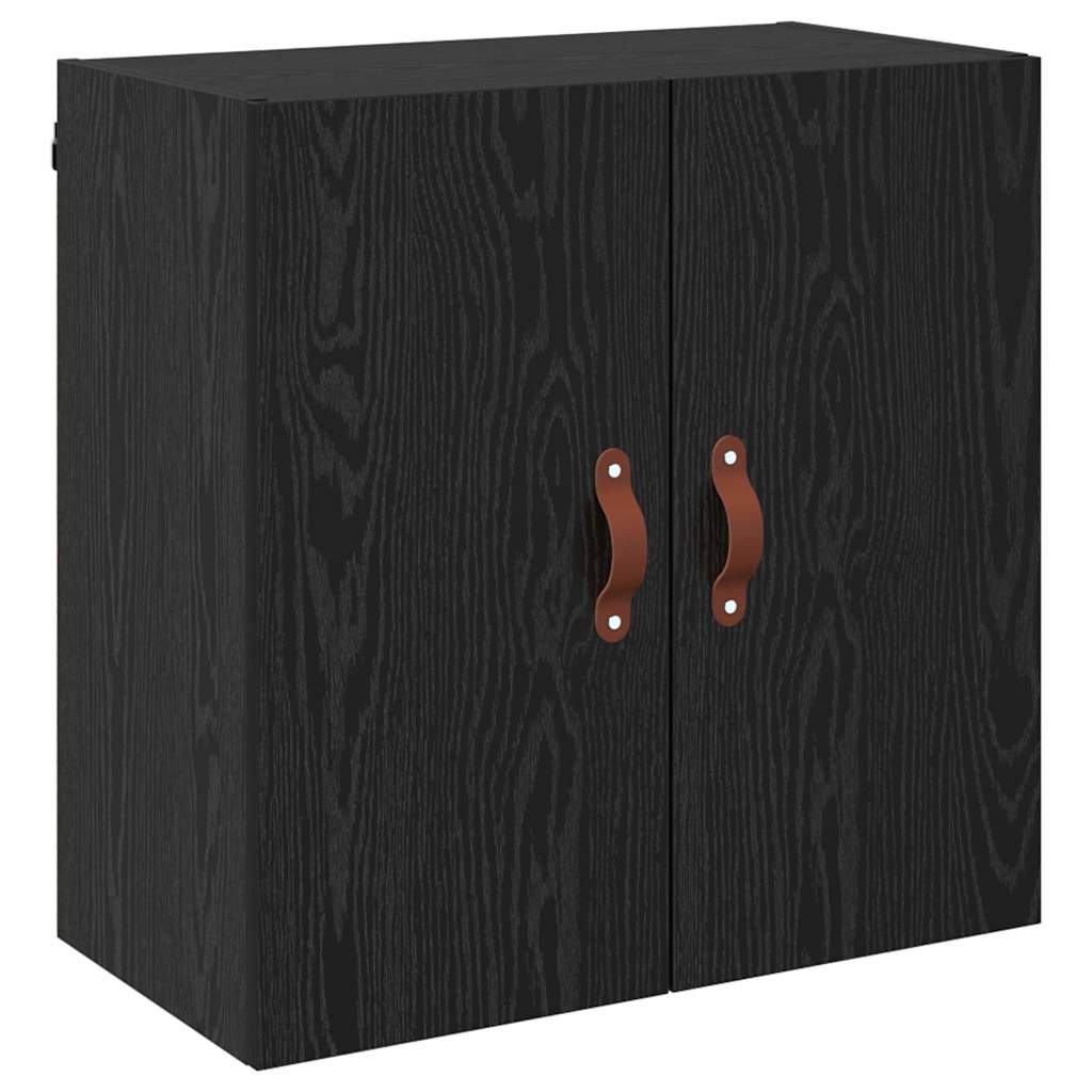Armadietto a muro Rovere nero 60 x 31 x 60 cm Legno multistrato | homemem39