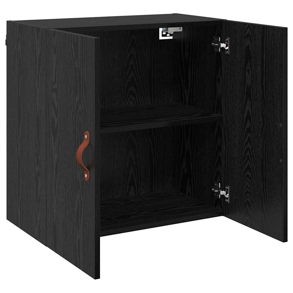 Armadietto a muro Rovere nero 60 x 31 x 60 cm Legno multistrato | homemem39