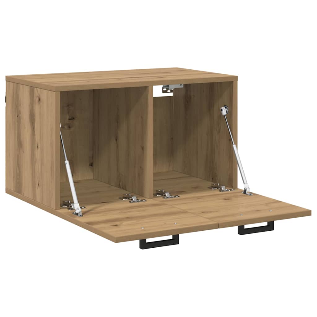 Mobiletto a muro Rovere artigianale 60 x 36,5 x 35 cm | homemem39
