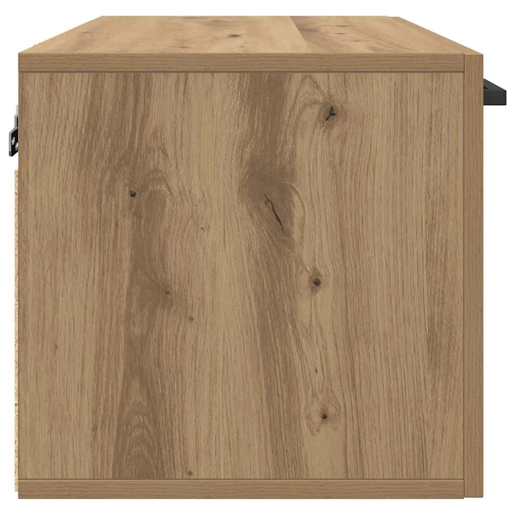 Mobiletto a muro Rovere artigianale 60 x 36,5 x 35 cm | homemem39