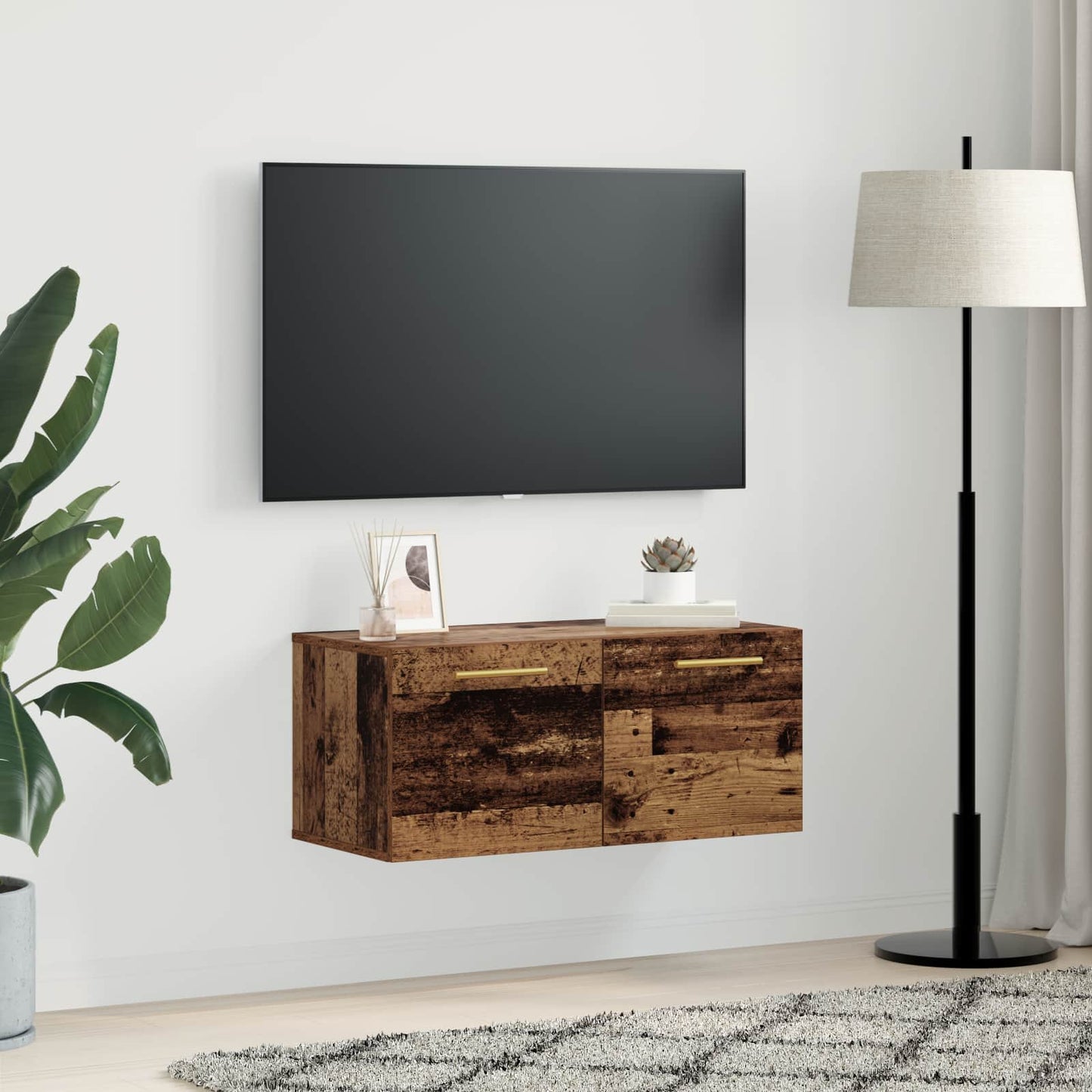 Armadietto a muro Legno vecchio 80 x 36.5 x 35 cm | homemem39