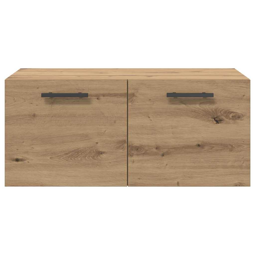 Armadietto a muro rovere artigianale 80 x 36.5 x 35 cm | homemem39