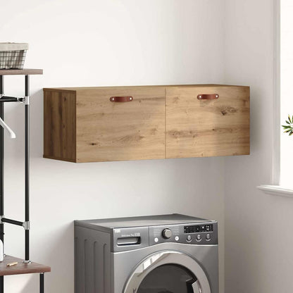 Mobiletto a muro Rovere artigianale 100 x 36,5 x 35 cm