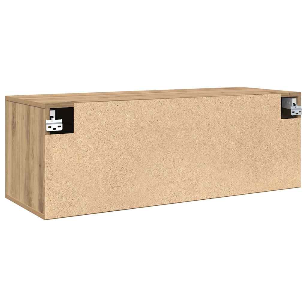 Mobiletto a muro Rovere artigianale 100 x 36,5 x 35 cm | homemem39
