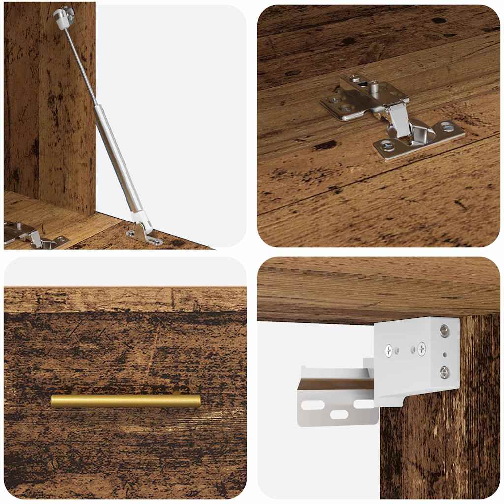 Armadietto a muro Legno vecchio 100 x 36.5 x 35 cm | homemem39