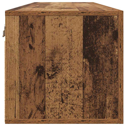 Armadietto a muro Legno vecchio 100 x 36.5 x 35 cm