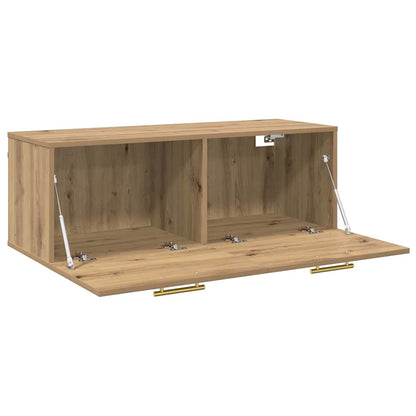 Armadietto a muro rovere artigianale 100 x 36.5 x 35 cm | homemem39