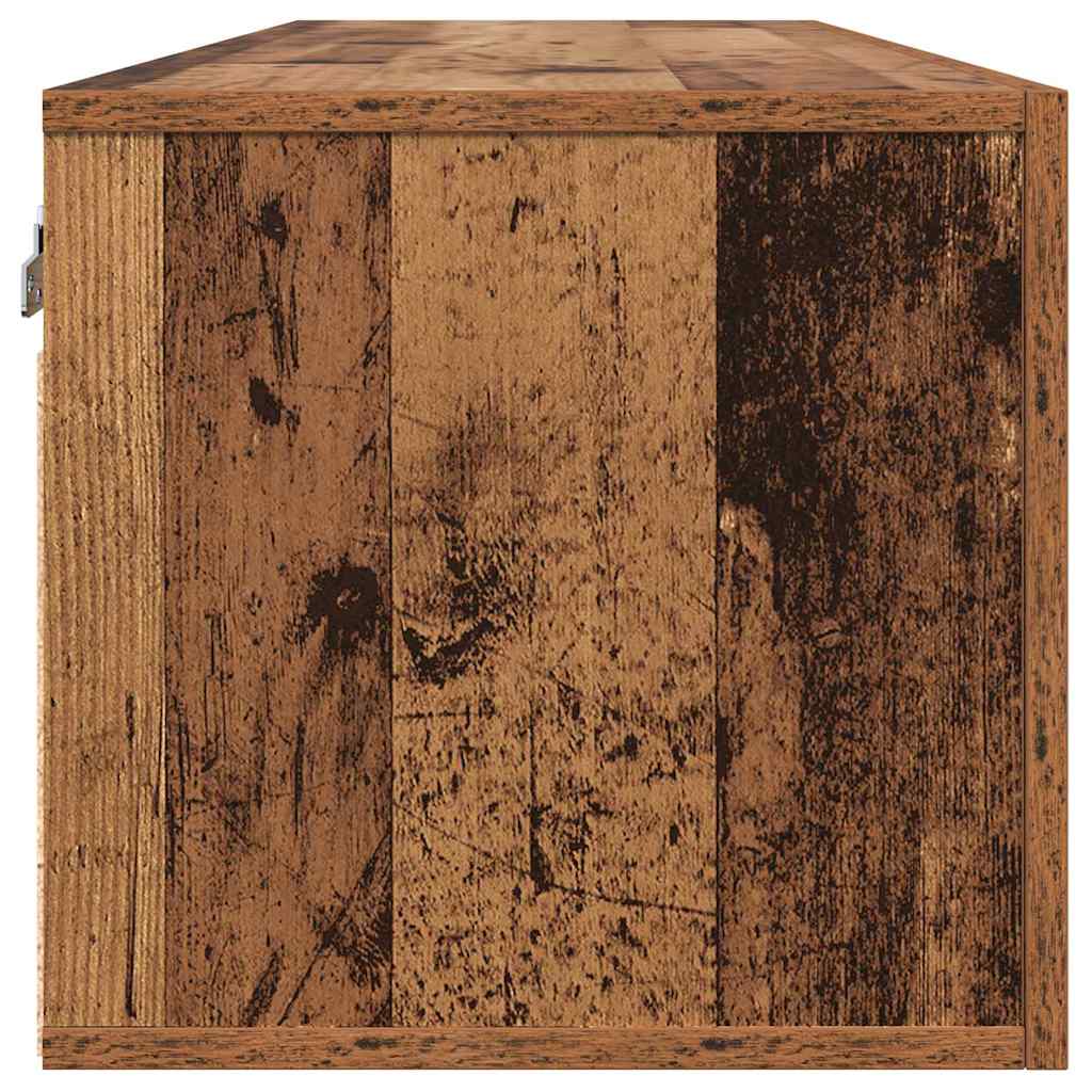 Mobiletto a muro Legno vecchio 100 x 36,5 x 35 cm | homemem39